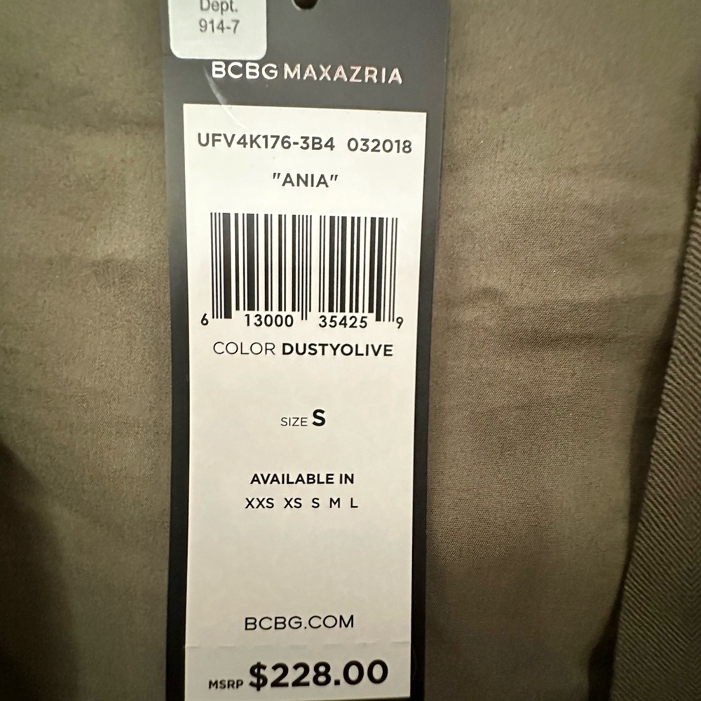 BCBMAXAZRIA Ania Double Layer Long Sleeve Open Front Blazer - Picture 5 of 5